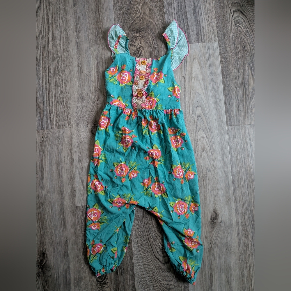 NEW Matilda Jane Watch the Waves‎ Romper Size 8 Floral